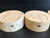 5"x2" KD Spalted Hard Maple Wood (4 pcs) Bowl Turning Blanks (#0048)