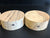 5"x2" KD Spalted Hard Maple Wood (4 pcs) Bowl Turning Blanks (#0048)