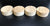 5"x2" KD Spalted Hard Maple Wood (4 pcs) Bowl Turning Blanks (#0048)