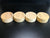 5"x2" KD Spalted Hard Maple Wood (4 pcs) Bowl Turning Blanks (#0049)