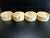 5"x2" KD Spalted Hard Maple Wood (4 pcs) Bowl Turning Blanks (#0050)