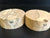 5"x2" KD Spalted Hard Maple Wood (4 pcs) Bowl Turning Blanks (#0050)