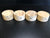 4"x2" KD Spalted Hard Maple Wood (4 pcs) Bowl Turning Blanks (#0055)