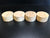 4"x2" KD Spalted Hard Maple Wood (4 pcs) Bowl Turning Blanks (#0055)