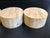 4"x2" KD Spalted Hard Maple Wood (4 pcs) Bowl Turning Blanks (#0055)