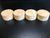 4"x2" KD Spalted Hard Maple Wood (4 pcs) Bowl Turning Blanks (#0060)