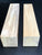 2"x2"x12" KD Spalted Hard Maple Wood (2 pcs) Spindle Turning Blanks (#0094)