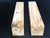 2"x2"x12" KD Spalted Hard Maple Wood (2 pcs) Spindle Turning Blanks (#0097)
