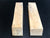 2"x2"x12" KD Spalted Hard Maple Wood (2 pcs) Spindle Turning Blanks (#0098)