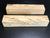 2"x2"x12" KD Spalted Hard Maple Wood (2 pcs) Spindle Turning Blanks (#0098)