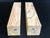 2"x2"x12" KD Spalted Hard Maple Wood (2 pcs) Spindle Turning Blanks (#0099)