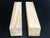 2"x2"x12" KD Spalted Hard Maple Wood (2 pcs) Spindle Turning Blanks (#0099)