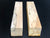 2"x2"x12" KD Spalted Hard Maple Wood (2 pcs) Spindle Turning Blanks (#00100)