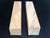 2"x2"x12" KD Spalted Hard Maple Wood (2 pcs) Spindle Turning Blanks (#00101)