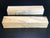2"x2"x12" KD Spalted Hard Maple Wood (2 pcs) Spindle Turning Blanks (#00101)