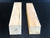 2"x2"x12" KD Spalted Hard Maple Wood (2 pcs) Spindle Turning Blanks (#00102)