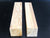 2"x2"x12" KD Spalted Hard Maple Wood (2 pcs) Spindle Turning Blanks (#00103)