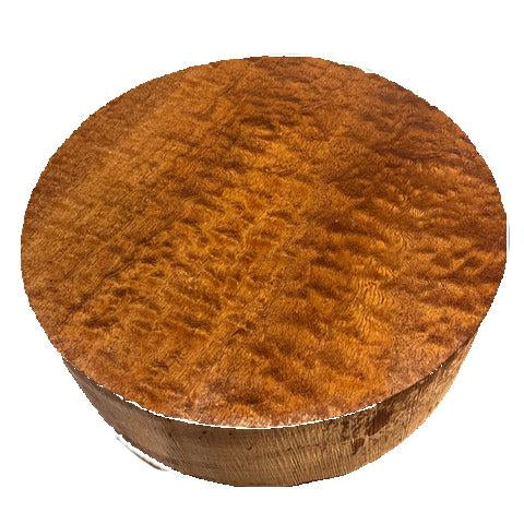 4"x4" KD Pomelle Sapele Wood Bowl Turning Blank