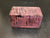 3"x3"x5" KD STABILIZED DYED Curly Ash Wood Spindle Turning Blank (#007)