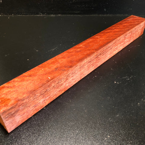2"x2"x18" KD Figured Bloodwood Spindle Turning Blank (#0027)