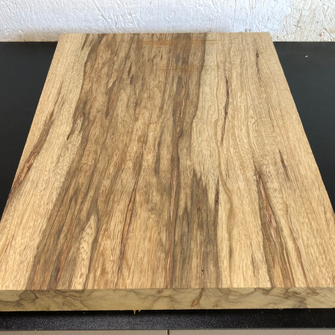 16"x21"x2" KD Black Limba Solid 1 Piece Guitar Body Billet Blank (#0058)