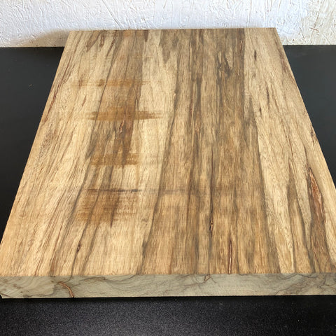 16"x21"x2" KD Black Limba Solid 1 Piece Guitar Body Billet Blank (#0059)