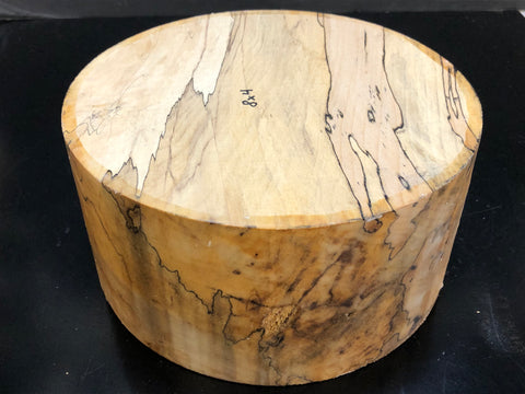 8"x4" KD Spalted Hard Maple Wood Bowl Turning Blank (#00122)