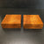 5.75"x5.75"x1.75" KD Figured Douglass Fir (2 pcs) Square Turning Blanks (#0093)