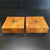 5.75"x5.75"x1.75" KD Figured Douglass Fir (2 pcs) Square Turning Blanks (#0094)