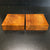 5.75"x5.75"x1.75" KD Figured Douglass Fir (2 pcs) Square Turning Blanks (#0094)