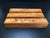 2"x2"x12" KD Figured Etimoe (3 pcs) Spindle Turning Blanks (#00115)
