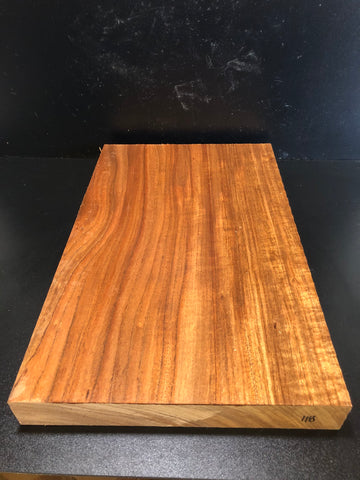 13"x21"x2" KD Etimoe Solid 1 Piece Guitar Body Billet Blank (#00118)