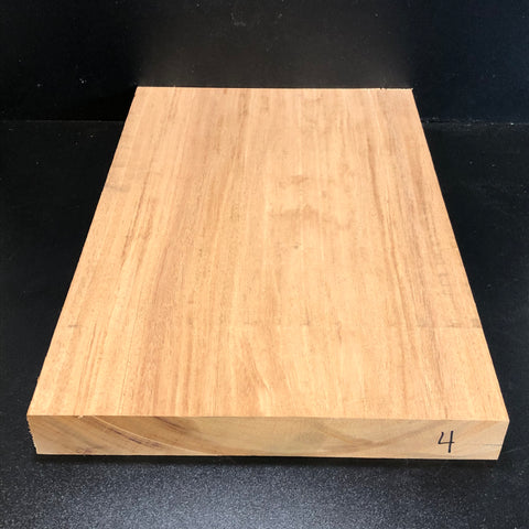 14"x21"x2" KD African Mahogany Solid 1 Piece Guitar Body Billet Blank (#004)