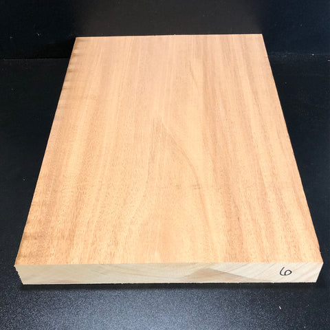 15"x21"x2" KD African Mahogany Solid 1 Piece Guitar Body Billet Blank (#006)