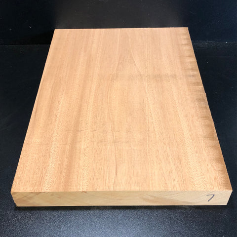 15"x21"x2" KD African Mahogany Solid 1 Piece Guitar Body Billet Blank (#007)