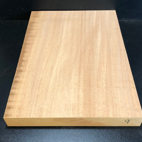 15"x21"x2" KD African Mahogany Solid 1 Piece Guitar Body Billet Blank (#009)