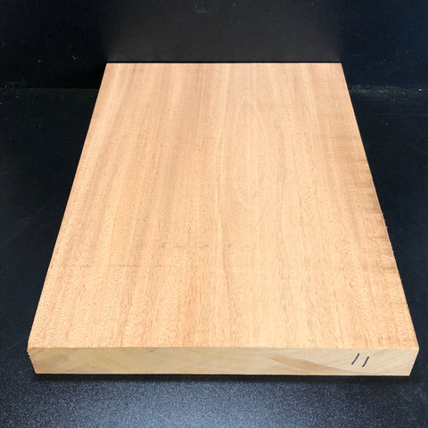 15"x21"x2" KD African Mahogany Solid 1 Piece Guitar Body Billet Blank (#0011)