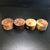 4"x2" KD Figured Walnut (4 pcs) Wood Turning Blanks (#00184)