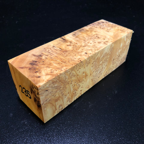 2"x2"x6" KD Yellow Cedar Burl Wood Turning Blank (#00235)