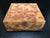 6"x6"x2.25" Camphor Burl Wood Turning Blank (#00253)