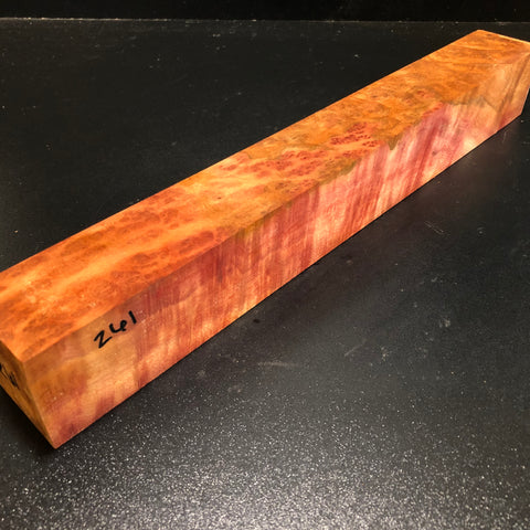 2"x2"x15.5" Camphor Burl Wood Turning Blank (#00261)