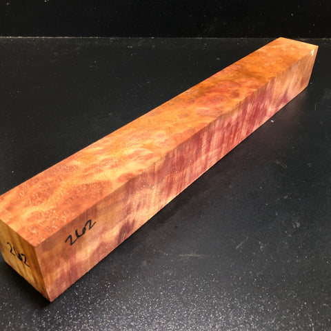 2"x2"x15.5" Camphor Burl Wood Turning Blank (#00262)