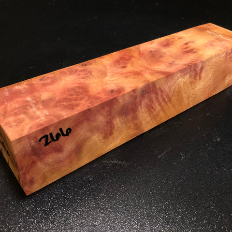 2"x2"x9" Camphor Burl Wood Turning Blank (#00266)