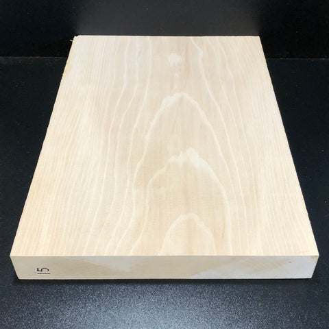 14.5"x21"x2" KD Sycamore Solid 1 Piece Guitar Body Billet Blank (#0015)