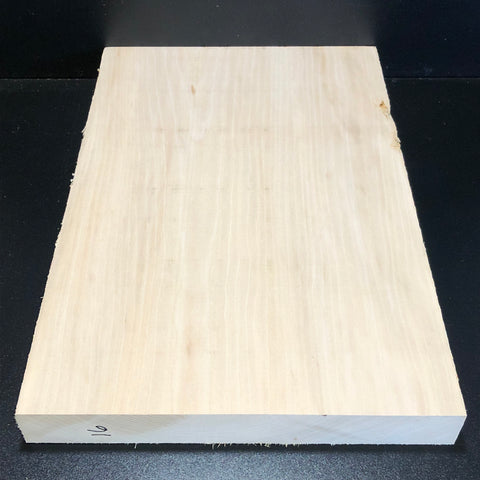 14"x21"x2" KD Sycamore Solid 1 Piece Guitar Body Billet Blank (#0016)