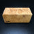 3"x3"x6" KD Maple Burl Wood Spindle Turning Blank (#00760)