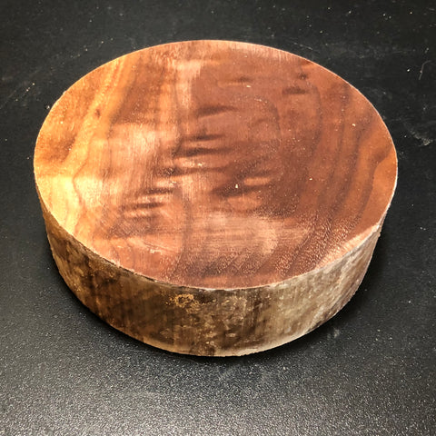 6"x2" KD Figured Walnut Wood Turning Blank (#00310)