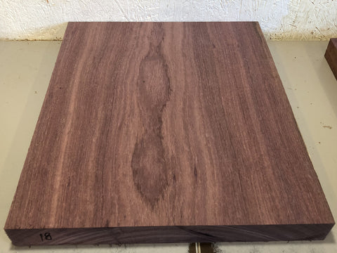 17"x21"x2" KD Purpleheart Solid 1 Piece Guitar Body Billet Blank (#0018)
