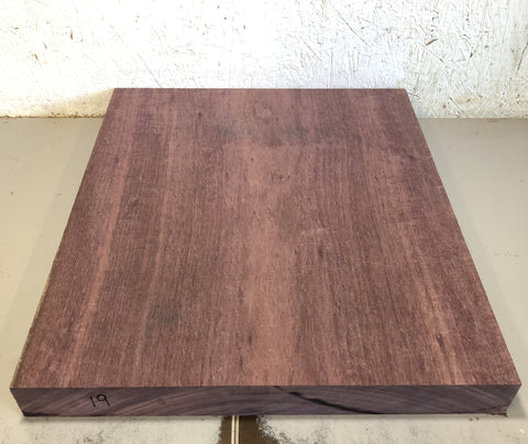17"x21"x2" KD Purpleheart Solid 1 Piece Guitar Body Billet Blank (#0019)