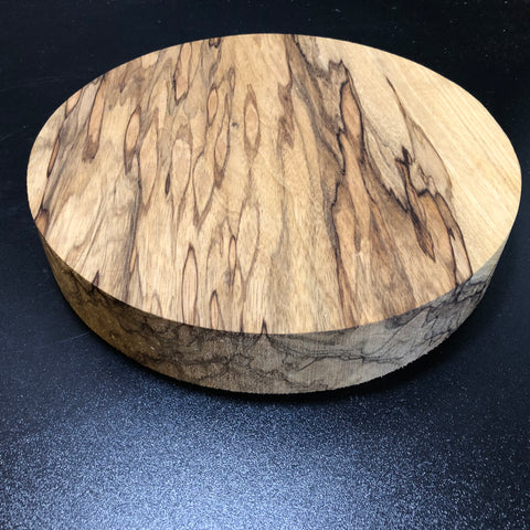 11"x2" KD Black Limba Exhibition Grade Wood Bowl Turning Blank (#00152)